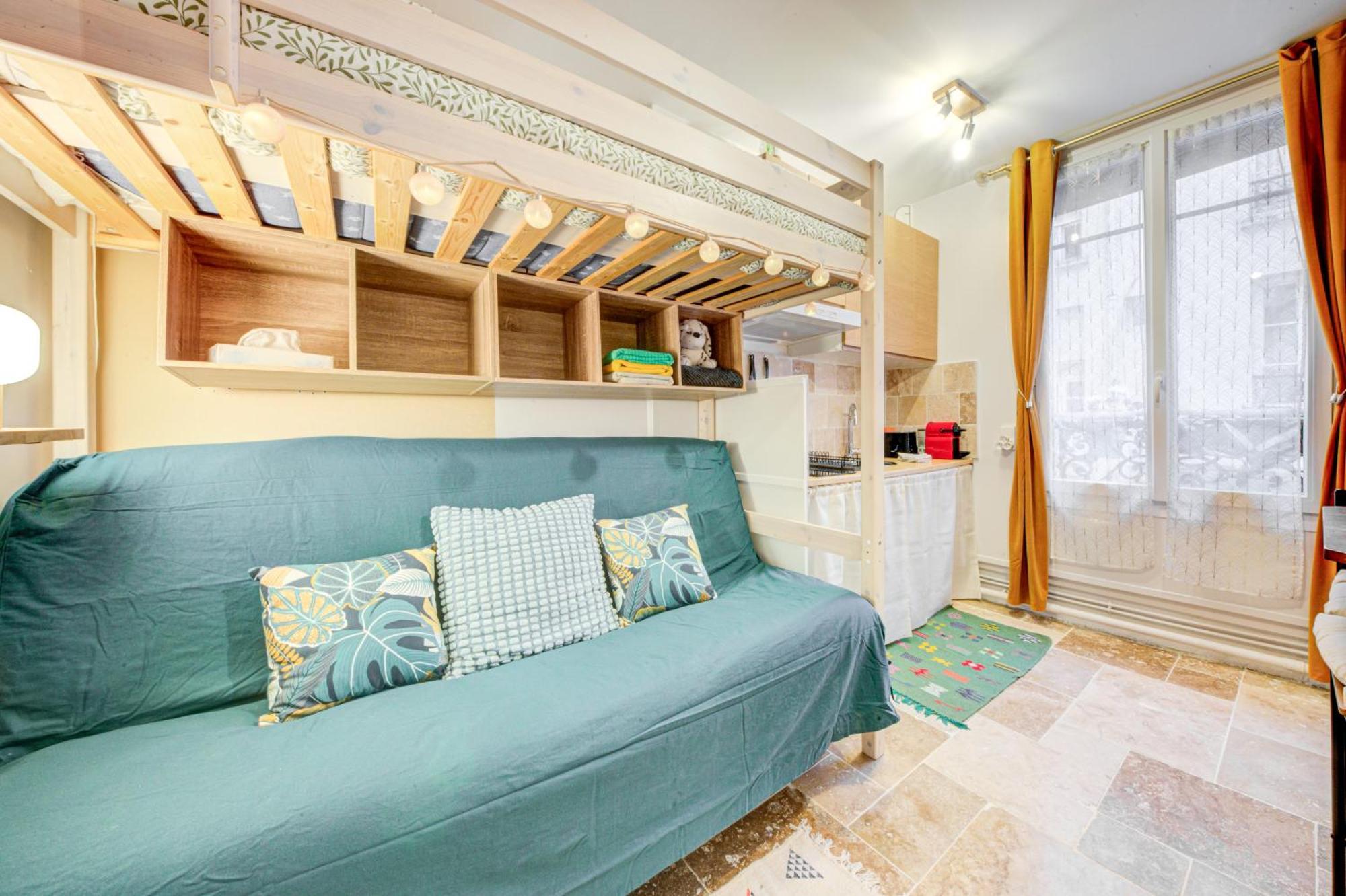 Apartment Petit Cosy, Quartier Branche Entre Bastille Et Nation